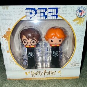 Harry Potter PEZ Dispensers -Harry & Ron Set| New in Box |Collectible Candy Gift